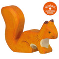 HOLZTIGER סנאי מעץ צעצועי ולדורף 80107