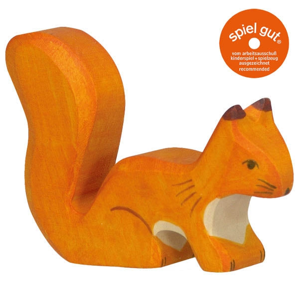 HOLZTIGER סנאי מעץ צעצועי ולדורף 80107