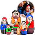 בבושקה פיראטים מטריושקה מקורית 7 חלקים 7302