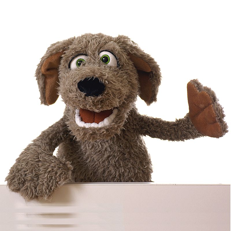 בובת הכלב סוקרטס Living Puppets W799
