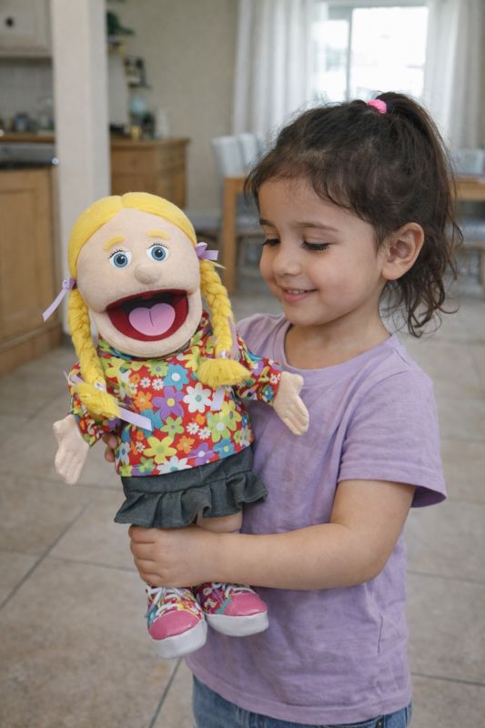 בובת הילדה צילה עם פה נפתח Silly SP3501