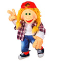 בובת הילדה קטי Living Puppets W768
