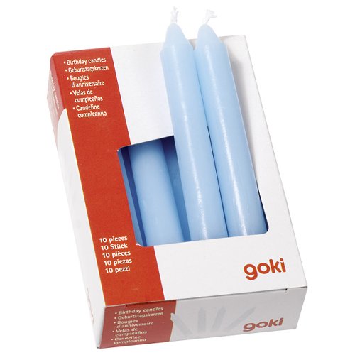 GOKI נרות כחולים לרכבת CANDLE 15427