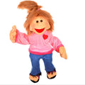 בובת הילדה פאולה Living Puppets W101