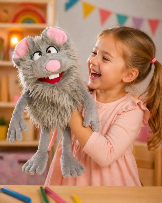 בובת המפלצון טודל Living Puppets W779