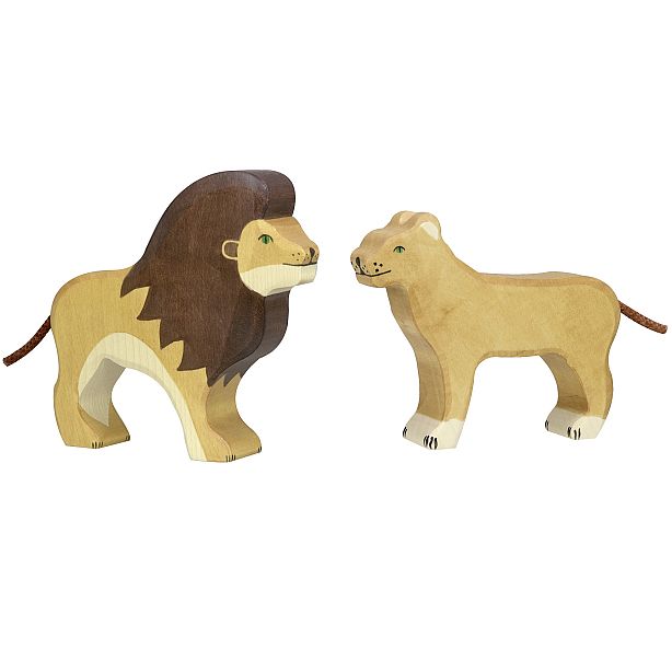HOLZTIGER אריה ולביאה 90139