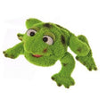 בובת צפרדע Living Puppets W208