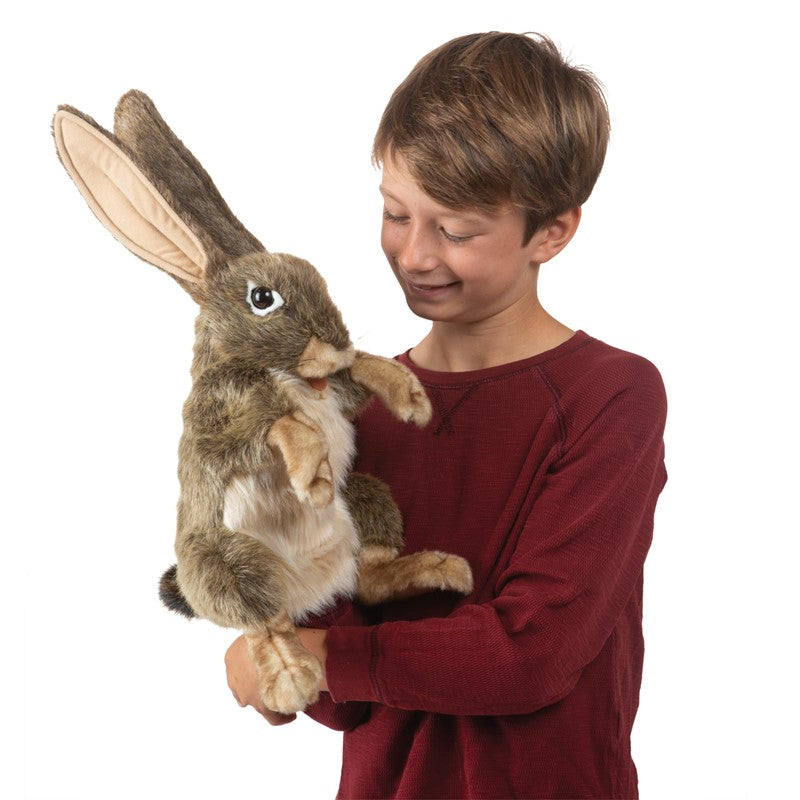 בובת ארנב השדה Jack Rabbit Folkmanis 3200