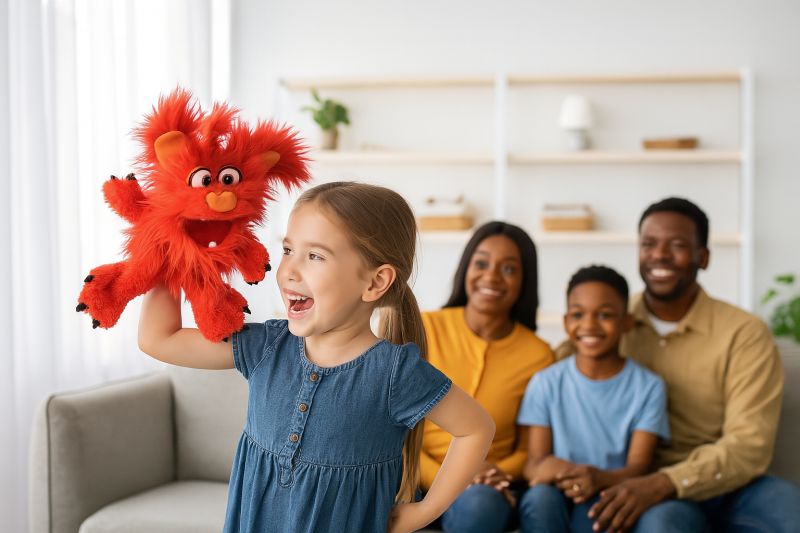 בובת סחונטי Living Puppets W848