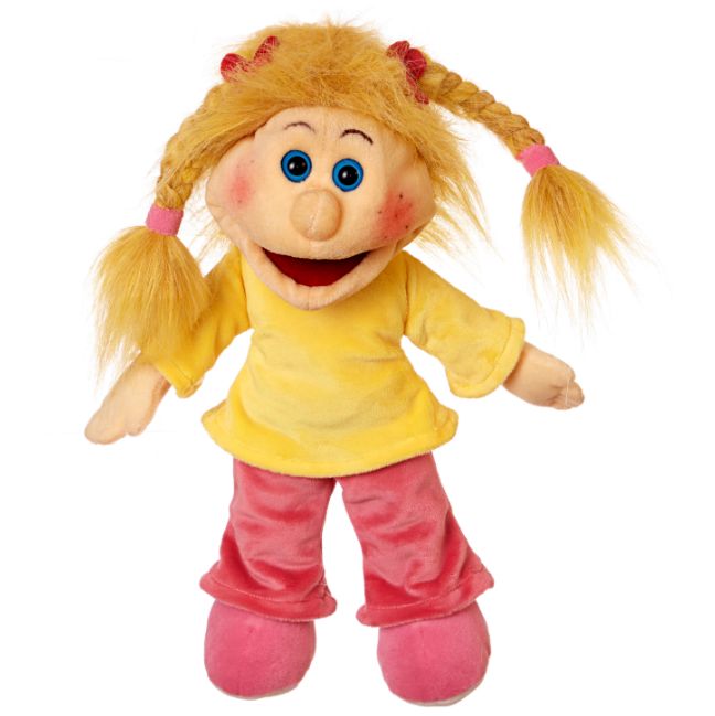 בובת הילדה סנדרה Living Puppets W682