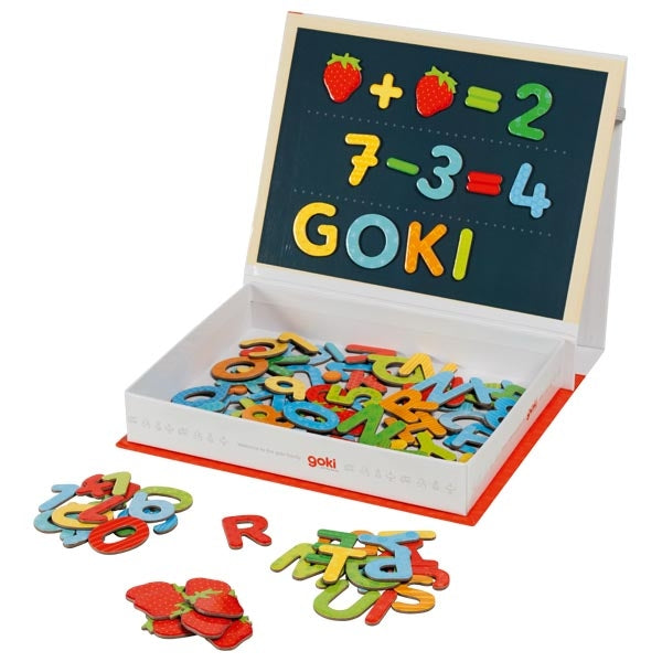 GOKI מגנט אותיות ומספרים באנגלית 58420