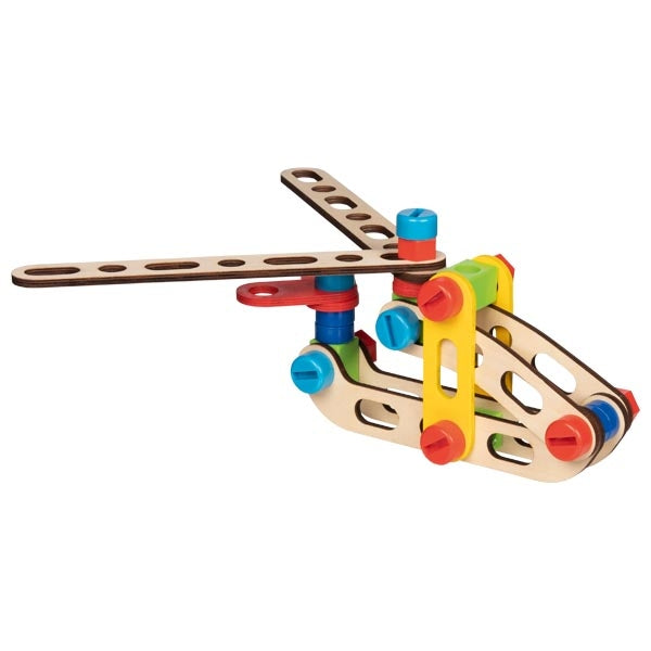 צעצועי עץ GOKI בניית כלי תחבורה 58737