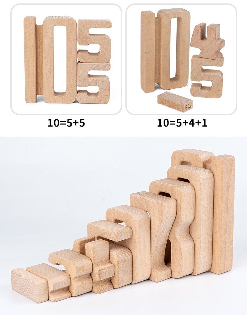 חשבון בקלי קלות מספרים מעץ Y1008