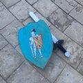 חרב ומגן מעץ H1111