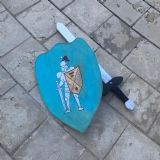 חרב ומגן מעץ H1111