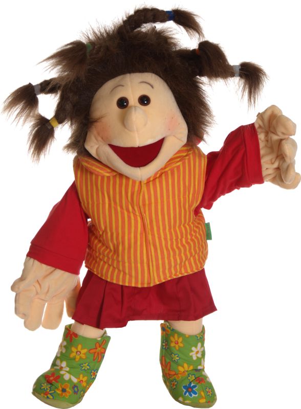בובת הילדה לנה Living Puppets W509