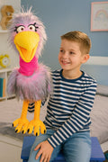 בובת הציפור הגברת קוואזל Living Puppets W762