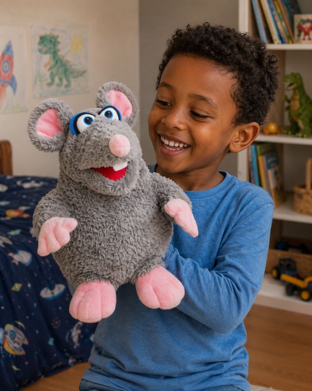 בובת העכבר קלט Living Puppets W908