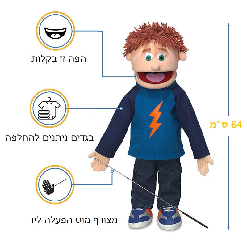 בובת הילד רועי Silly SP2771