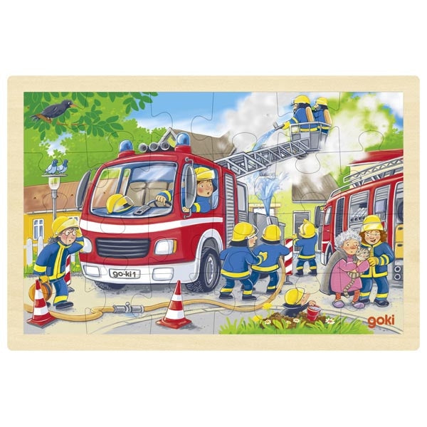 פאזל עץ כבאים 57318 GOKI