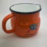 קנקן לשתייה חמה/קרה כתום ינשופים SMALTUM