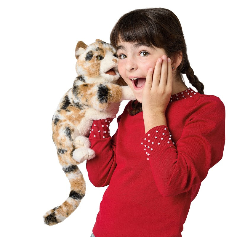 בובת חתול קליקו Folkmanis 3238