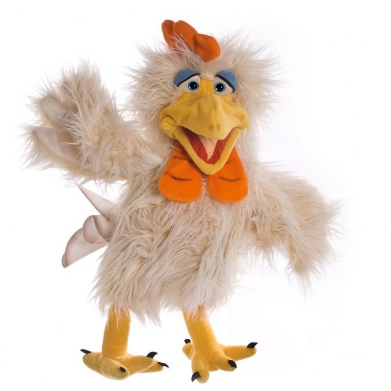 בובת התרנגולת עייני Living Puppets W140