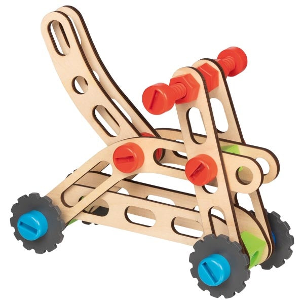 צעצועי עץ GOKI בניית כלי תחבורה 58737