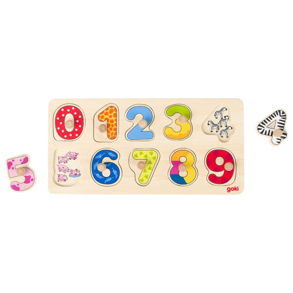 GOKI פאזל כפתורים מספרים 57480