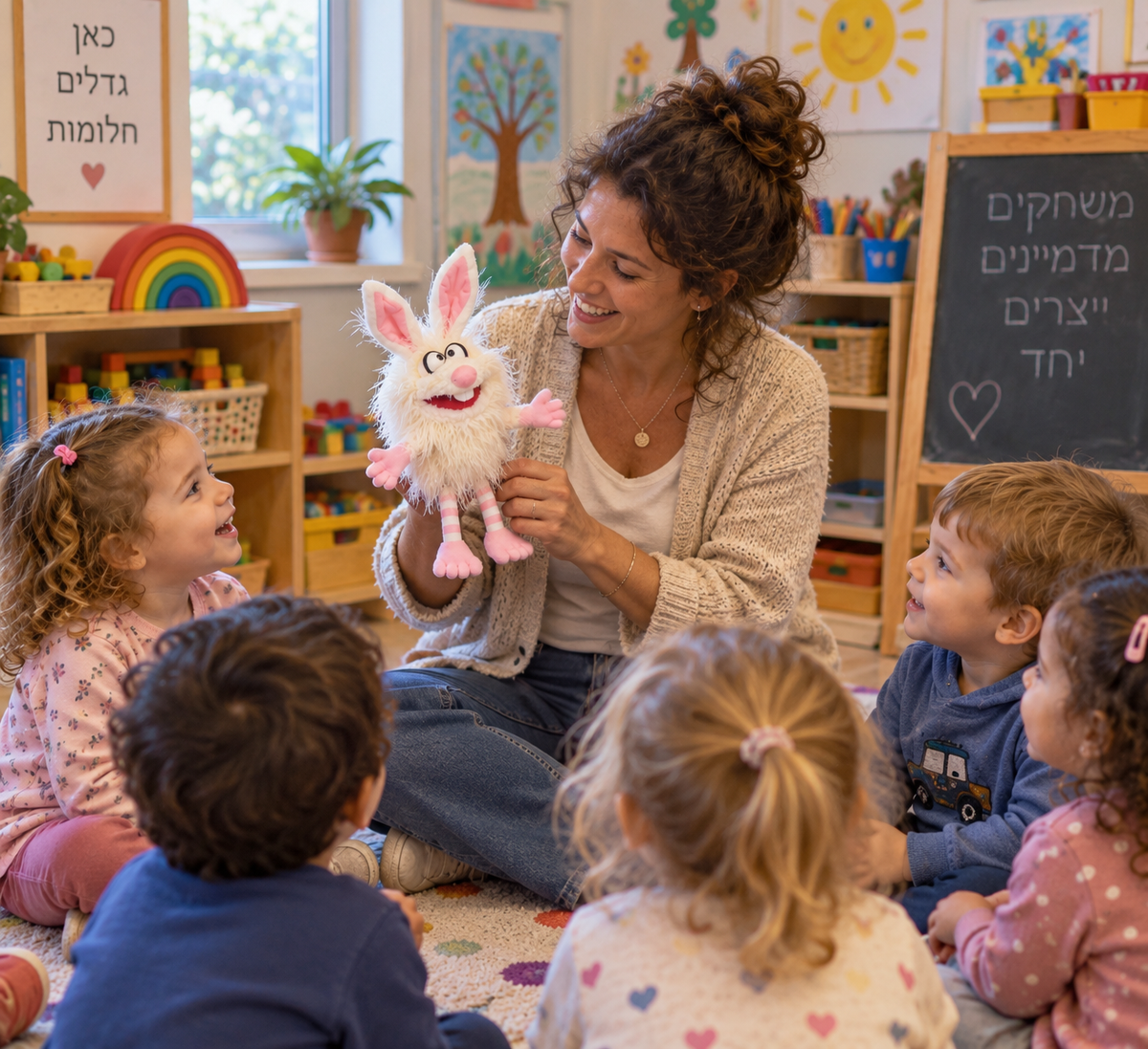בובת פלוחטן Living Puppets