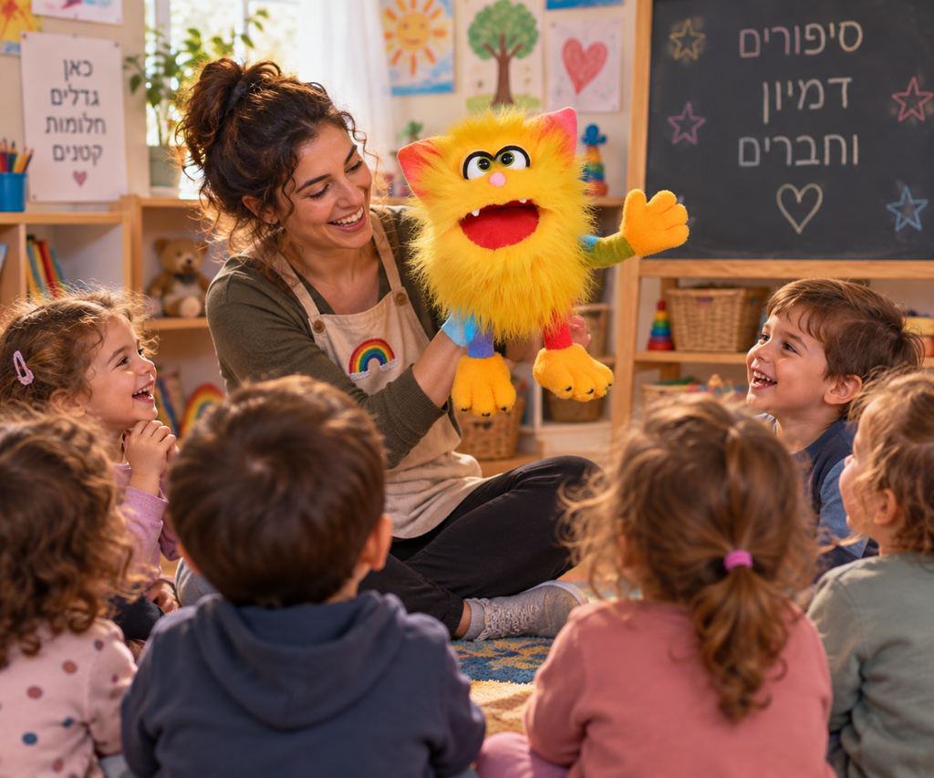 בובת מפלצון Living Puppets
