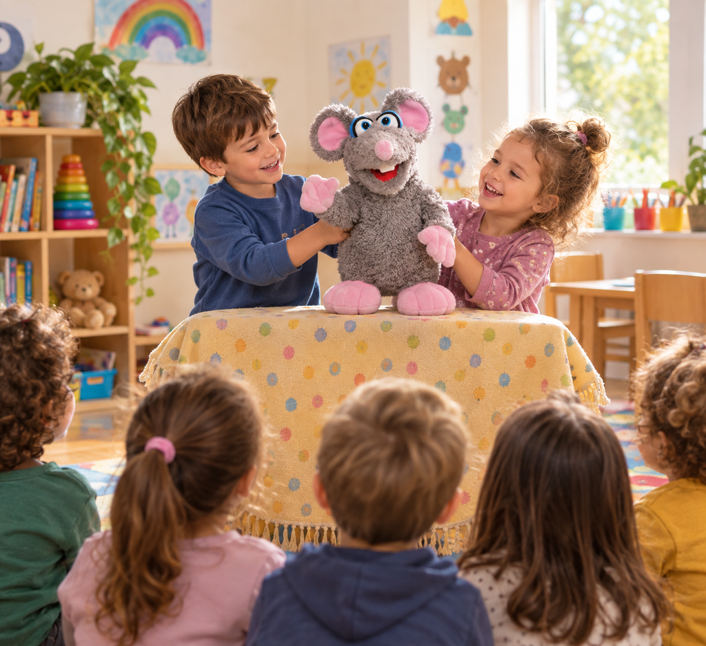 בובת העכבר קלט Living Puppets