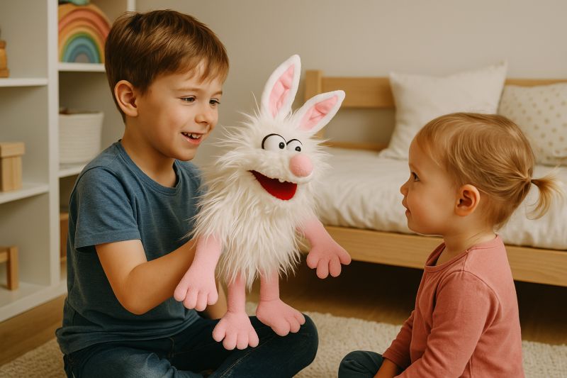 בובת פלוחטן Living Puppets W803