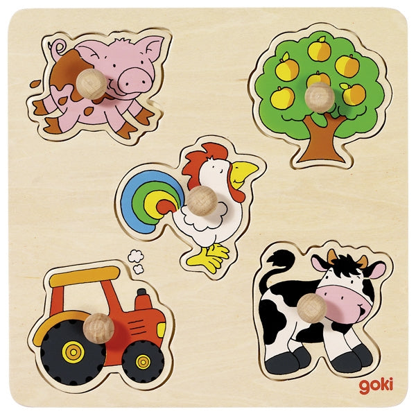 GOKI פאזל חיות חווה 57546