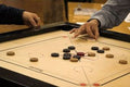 לוח כארום- CARROM- קארום- קארמובל- סנוקר אצבעות C103