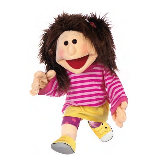 בובת הילדה פינג׳ה Living Puppets W603