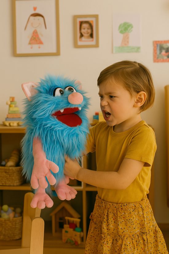בובת המפלצון שכורשך Living Puppets W819