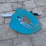 חרב ומגן מעץ H1111