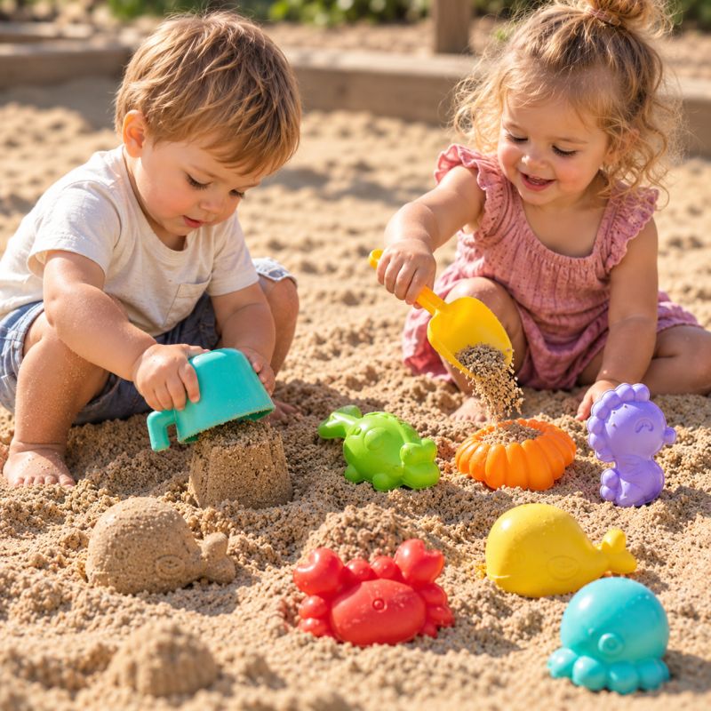 GOKI תבניות חול וכלים לחוף היום או לארגז החול 63855A