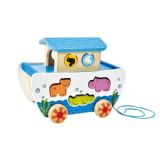 HAPE תיבת נוח עם חוט ודמויות מעץ E8049