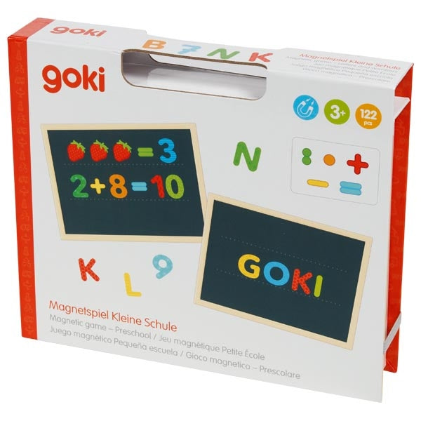 GOKI מגנט אותיות ומספרים באנגלית 58420