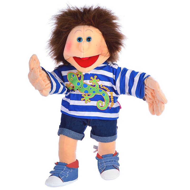 בובת הילד מנכליך Living Puppets W439