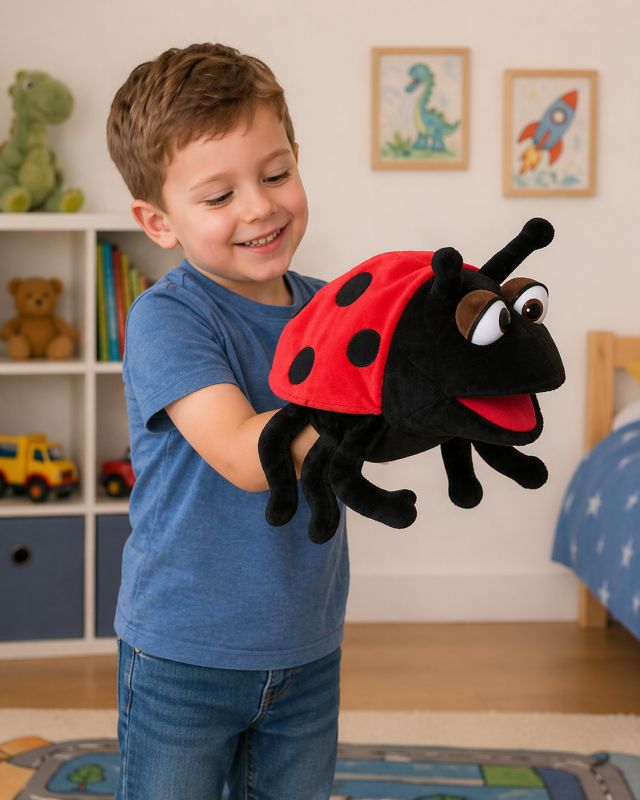 בובת חיפושית Living Puppets W441