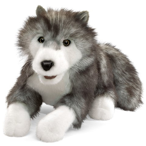 בובת זאב אפור Folkmanis 2171