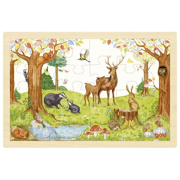 GOKI פאזל יער קסום 24 חלקים 57308