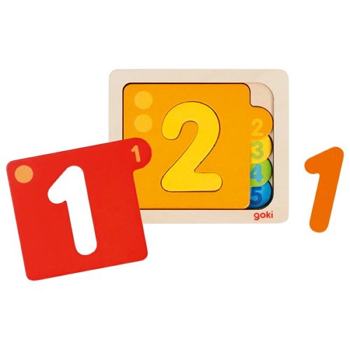 GOKI פאזל מספרים לגיל הרך 57410