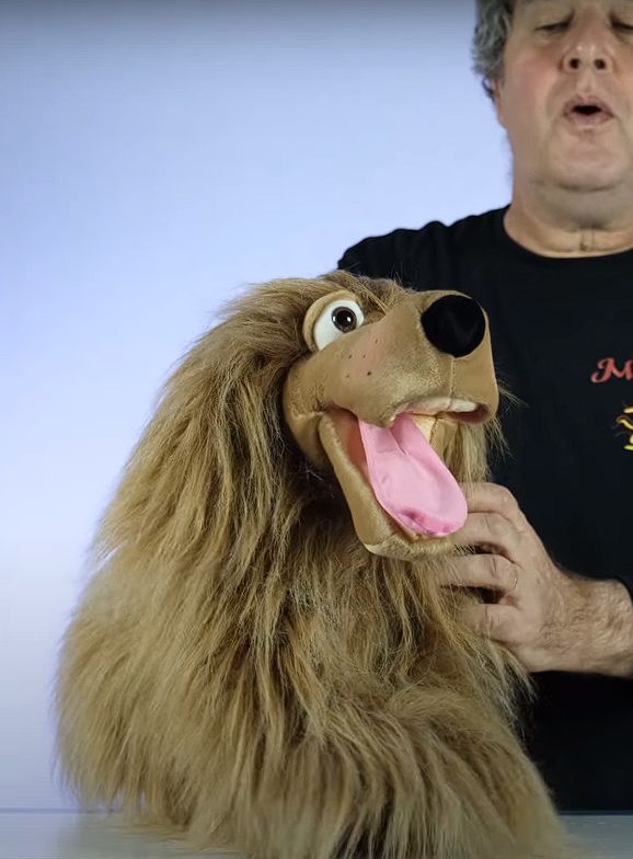 בובת הכלבה לולו Living Puppets W123