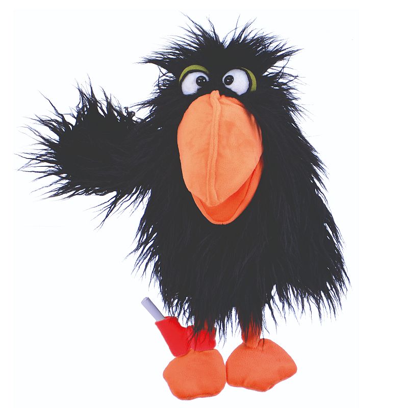 בובת עורב Living Puppets W721