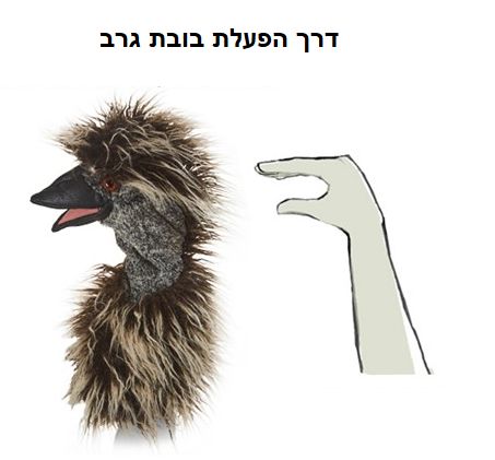 בובת תיאטרון אמו Folkmanis 3184