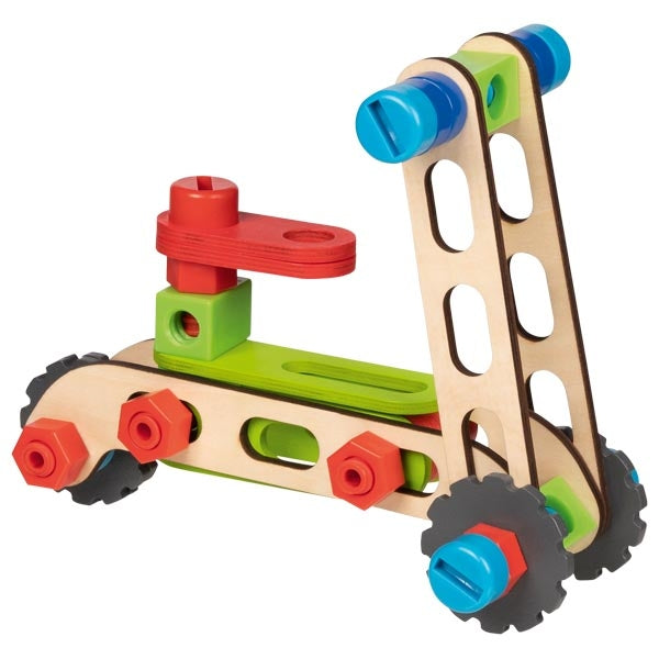 צעצועי עץ GOKI בניית כלי תחבורה 58737